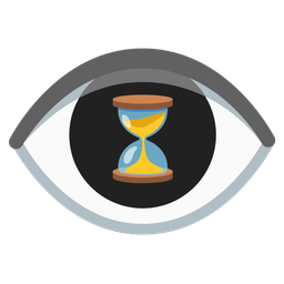 eye and hourglass not done