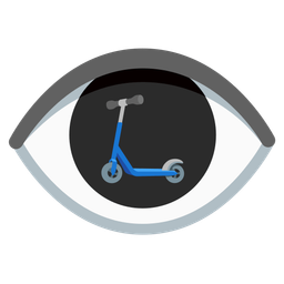 eye and kick scooter