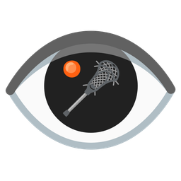 eye and lacrosse