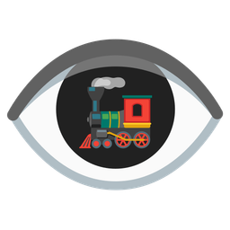 eye and locomotive