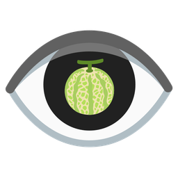 eye and melon