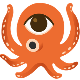 eye and octopus