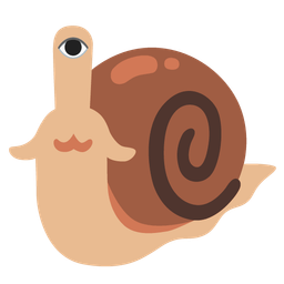 eye and snail