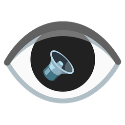 eye and speaker low volume