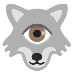 eye and wolf