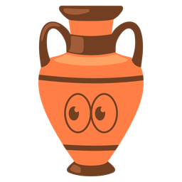 eyes and amphora