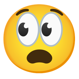 eyes and anguished face