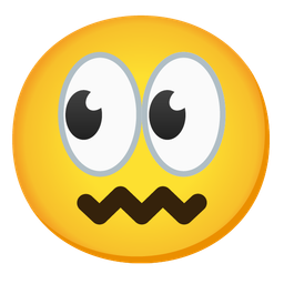 eyes and confounded face