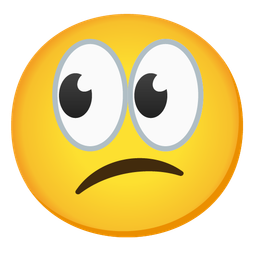 eyes and confused face