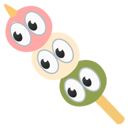 eyes and dango