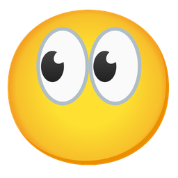 eyes and face without mouth