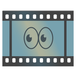 eyes and film frames