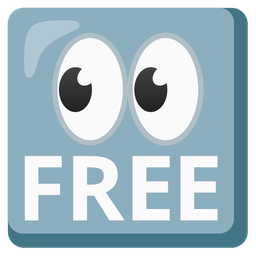 eyes and FREE button