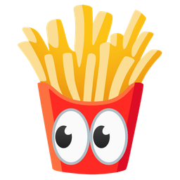 eyes and french fries