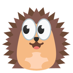 eyes and hedgehog
