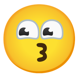 Eyes and Kissing face with smiling eyes