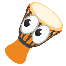 eyes and long drum