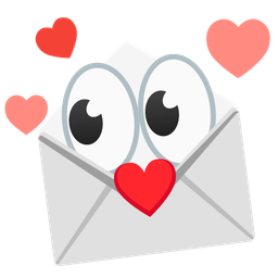 eyes and love letter