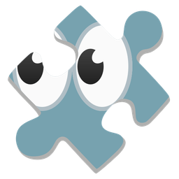 eyes and puzzle piece