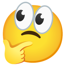 eyes and thinking face