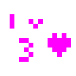 face blowing a kiss and alien monster