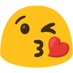 face blowing a kiss and magic wand