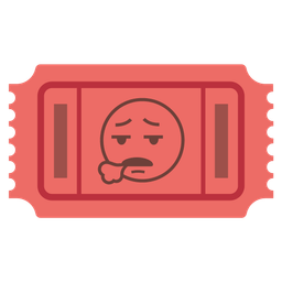 face exhaling and admission tickets