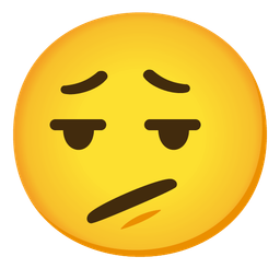 face exhaling and face with diagonal mouth