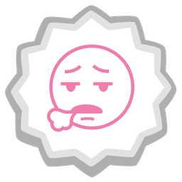 face exhaling and fish cake with swirl