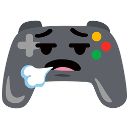 face exhaling and video game