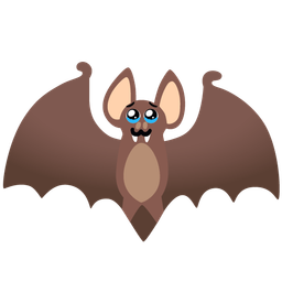 Face holding back tears and Bat