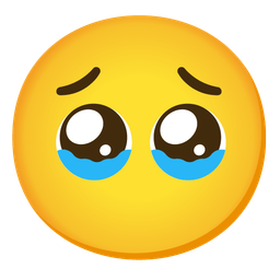 Face holding back tears and Face without mouth