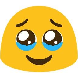 Face holding back tears and Magic wand