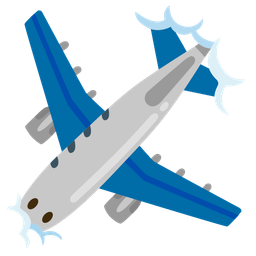 face in clouds and airplane