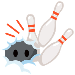 face in clouds and bowling