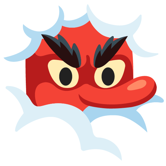 Face in clouds and Goblin