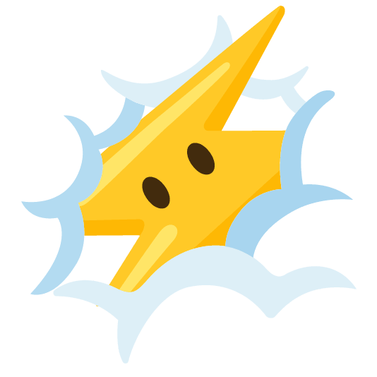 Face in clouds and High voltage