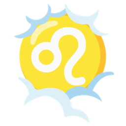 face in clouds and Leo