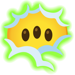 face in clouds and radioactive