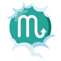 face in clouds and Scorpio