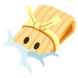 face in clouds and tamale