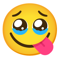 face savoring food and face holding back tears