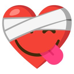 face savoring food and mending heart