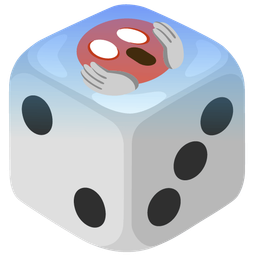 face screaming in fear and game die