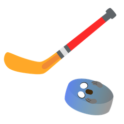 face screaming in fear and ice hockey