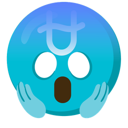 face screaming in fear and Ophiuchus