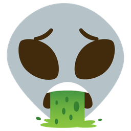 face vomiting and alien
