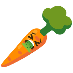 face vomiting and carrot