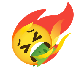 face vomiting and comet