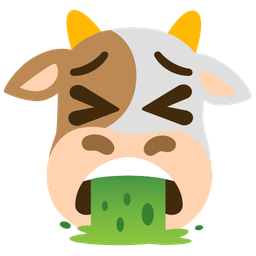 face vomiting and cow face